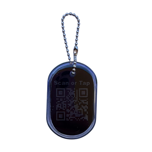 Business Keychain Tag – Smart QR / NFC Digital Card